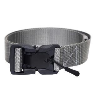 Ремень тактический с магнитной пряжкой РМ-13 (материал: нейлон, цвет: серый)