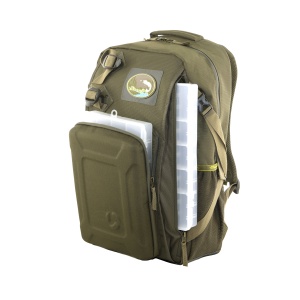 Рюкзак РК-02Х рыболовный с коробками FisherBox (цвет: хаки)