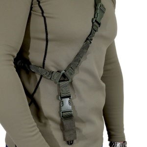 Ремень тактический одноточечный РМ-12 (цвет: зеленый)