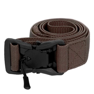 Ремень тактический эластичный с магнитной пряжкой РМ-15 (цвет: коричневый)