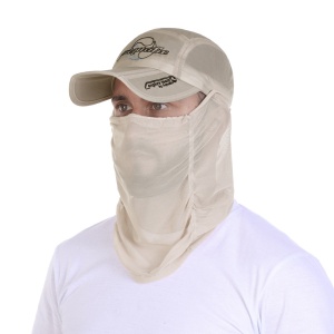 Кепка складная с антимоскитным бафом Aquatic КА-18Б (цвет: бежевый; UPF50+)