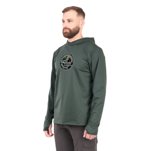 Джемпер Aquatic с капюшоном ДС-06 (Цвет: серо-зеленый, размер: 46, принт: Outwear)