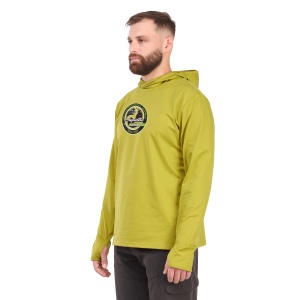 Джемпер Aquatic с капюшоном ДС-06 (Цвет: лайм, размер: 46, принт: Outwear)