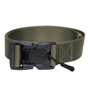 Ремень тактический с магнитной пряжкой РМ-13 (материал: нейлон, цвет: зеленый)