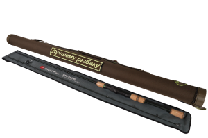 Спиннинг Max Catch Mega Fight с подарочным тубусом №1 Т-75 без кармана, с надписью "Лучшему рыбаку"