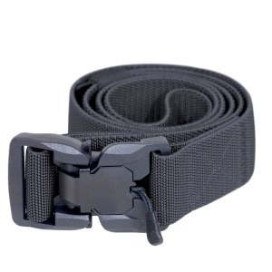 Ремень тактический эластичный с магнитной металлической пряжкой РМ-17 (цвет: графит)
