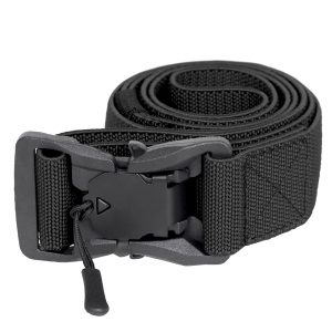 Ремень тактический эластичный с магнитной пряжкой РМ-15 (цвет: черный)