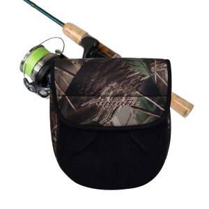 Чехол неопреновый Ч-50К для катушки 4000-6000 регулируемый (цвет: камуфляж)