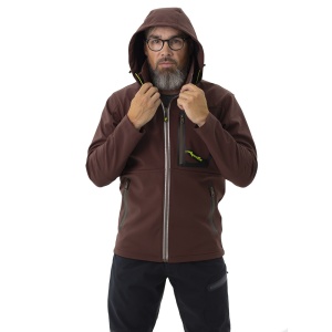 Куртка Aquatic унисекс КС-08БС (soft shell, цвет: brown stone, размер: 46-48)