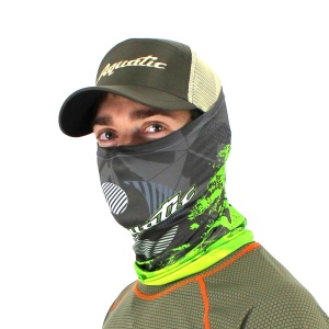 Buff Aquatic Бафф-02 (UPF 50 +, Ultra Stretch, логотип CAMO LIME KHAKI)