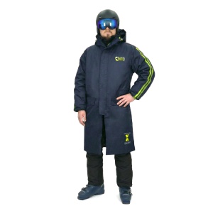 Плащ от дождя ПД-02ТС Aquatic (мембрана: 15000/10000 цвет: темно-синий, размер: 56)