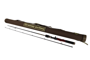 Тубус подарочный с удилищем №6 Т-75 без кармана, с надписью "Лучшему рыбаку"