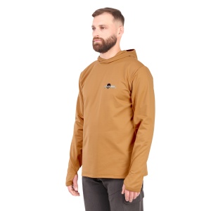 Джемпер Aquatic с капюшоном ДС-03 (Цвет: терракотовый, размер: 46, принт: Travel)