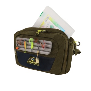 Рыболовная сумка через плечо Aquatic с коробкой СК-1-16Х (цвет: хаки; 5 л)