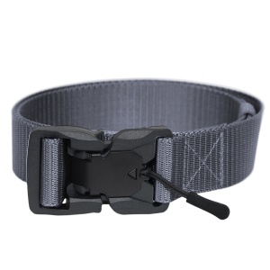 Ремень тактический с магнитной пряжкой РМ-13 (материал: нейлон, цвет: темно-серый)