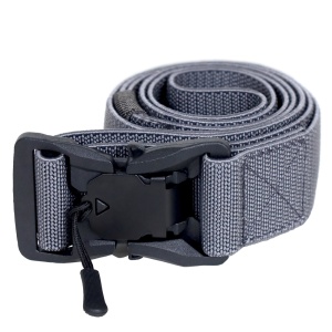 Ремень тактический эластичный с магнитной пряжкой РМ-15 (цвет: светло-серый)