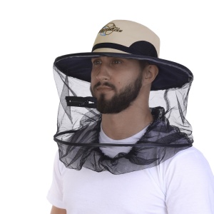 Шляпа антимоскитная складная Aquatic КА-19Б (цвет: бежевый; UPF50+)