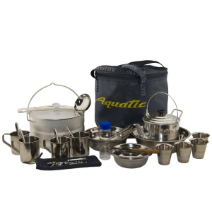 Пикниковый набор Aquatic ПН-11-4С на 4 персоны (цвет ведра: синий) Пикниковый набор Aquatic ПН-11-4С на 4 персоны (цвет ведра: синий)