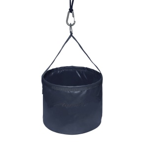 Ведро В-08С для замешивания корма герметичное, с шнуром на карабине (цвет: синий)