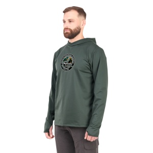 Джемпер Aquatic с капюшоном ДС-06 (Цвет: серо-зеленый, размер: 46, принт: Outwear)