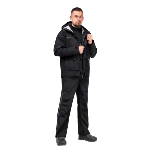 Костюм Aquatic К-15ТС от дождя (цвет: темно-синий, мембрана: 12000/10000, размер 46-48)