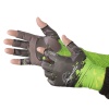 Перчатки для рыбалки летние Aquatic UPF50+ (цвет: camo lime khaki, размер S/M)