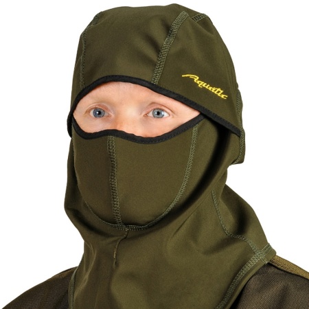 Маска-балаклава Aquatic Ш-02 (soft-shell, цвет: хаки, размер: L)