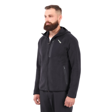 Толстовка флисовая с капюшоном ТФ-03 (Цвет: темно-синий, размер: 56)