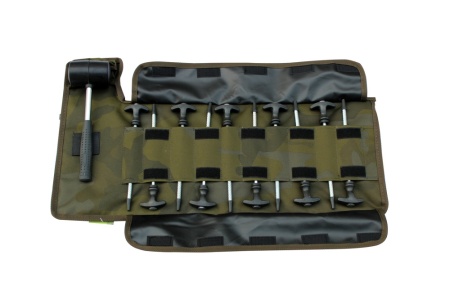 Колышки для палатки c молотком 20см Logic Carp HUMMER PEG SET Колышки для палатки c молотком 20см Logic Carp HUMMER PEG SET