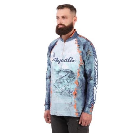 Джерси Аquatic Дж-01 (размер XXXL, логотип: PIKE CAMO BLUE)