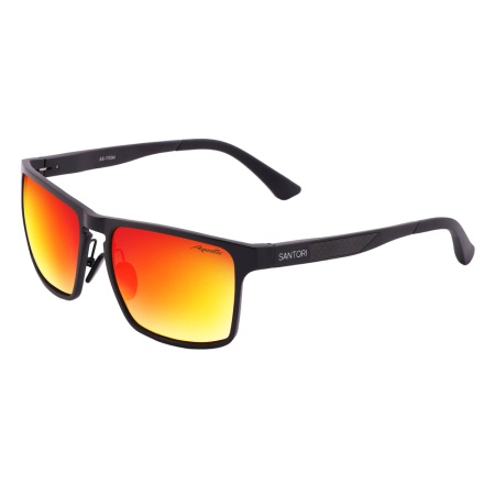 Поляризационные очки AQUATIC модель SANTORI (цвет линз: оранжевый, зеркальное покрытие)