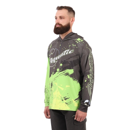 Джерси Аquatic Дж-04 с капюшоном (размер XL, логотип: CAMO LIME KHAKI)