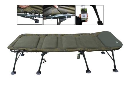 Раскладушка Logic Carp BEDCHAIR wide