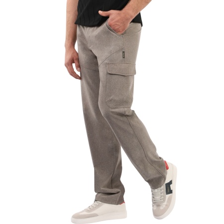 Брюки Aquatic Б-12ТПС летние (цвет: тёплый серый, cool-shell+spandex, размер: 54-56)