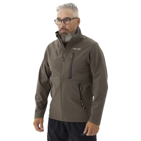 Куртка Aquatic КС-02Ф (soft shell, цвет: фалькон, размер: 46-48)