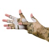 Перчатки для рыбалки летние Aquatic UPF50+ (цвет: SAND CAMO, размер XXL/XXXL)